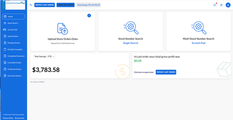 CAPA Multi-Vendor Warehouse Platform screenshot 5